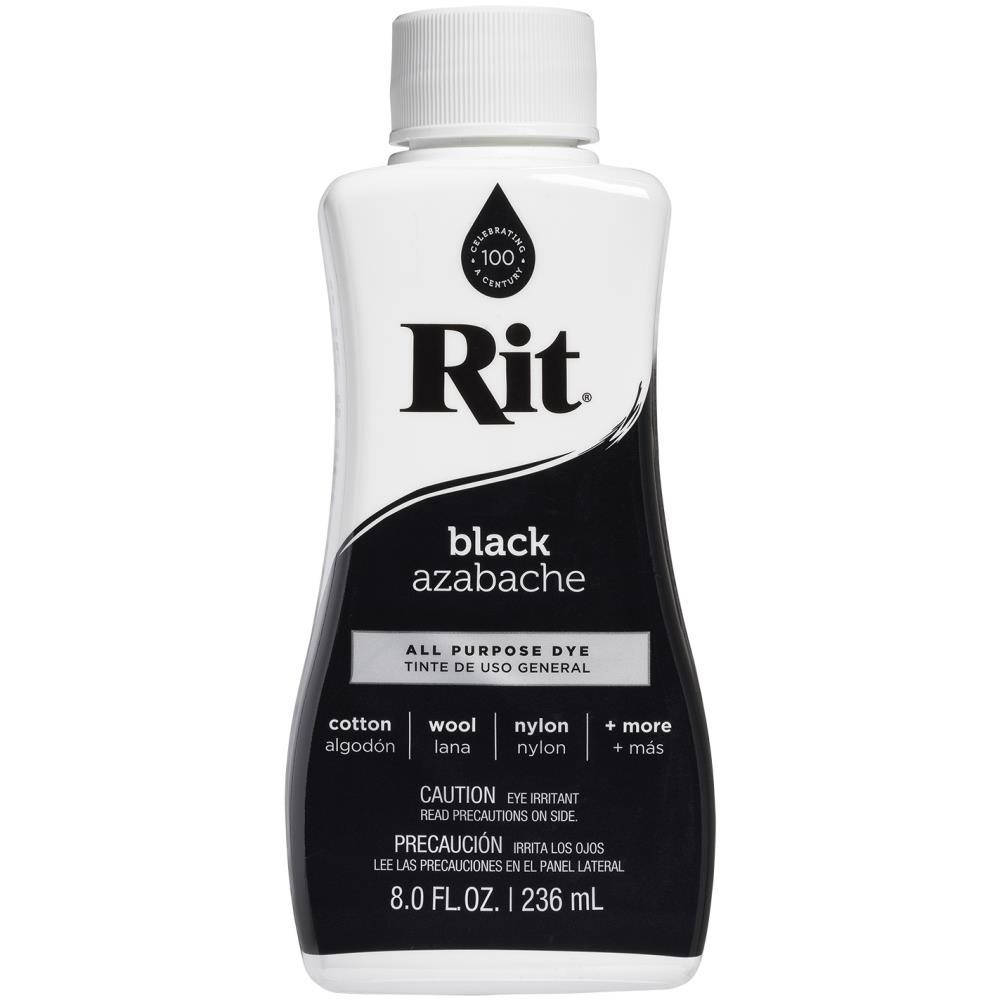 

Краситель для ткани жидкий 236 мл, Rit Dye Liquid, Black, Черный
