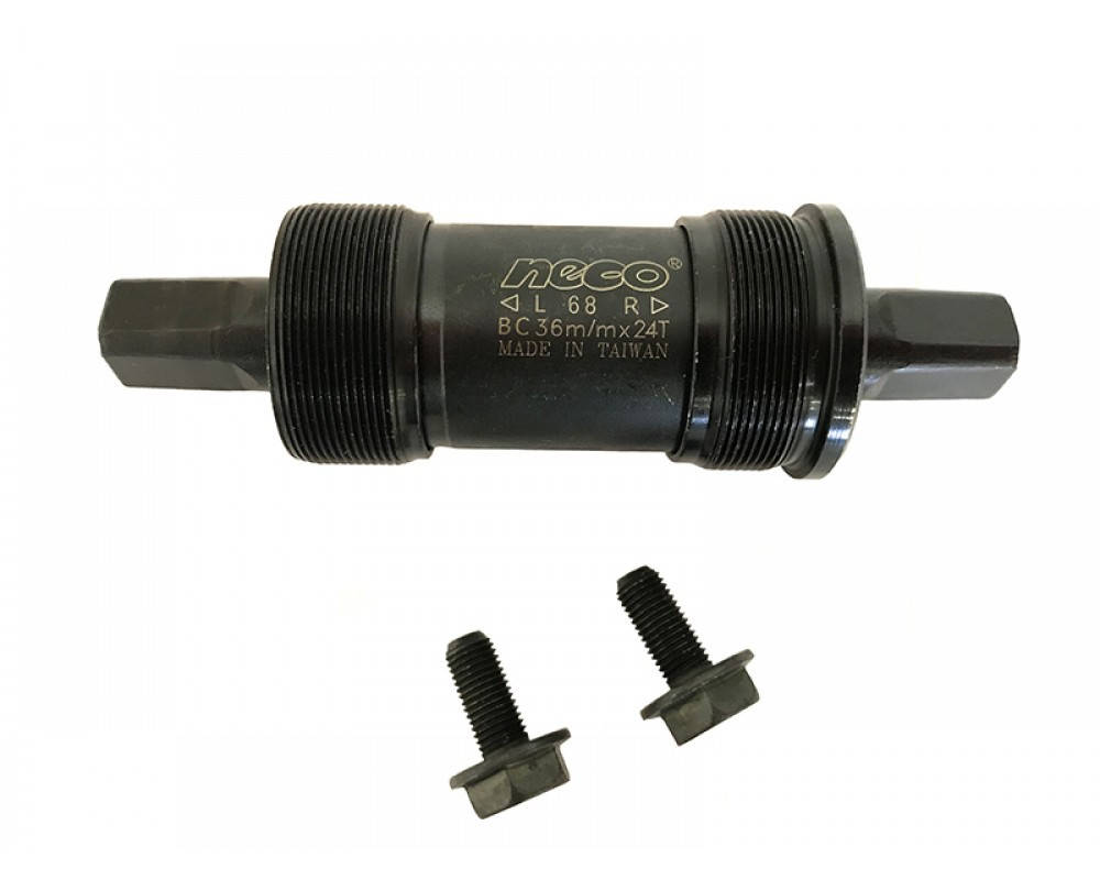 

Велосипедный картридж Neco B910B (ВС 36х24T R\R 68 mm) Итальянский. Длинна картриджа:122,5мм -118мм