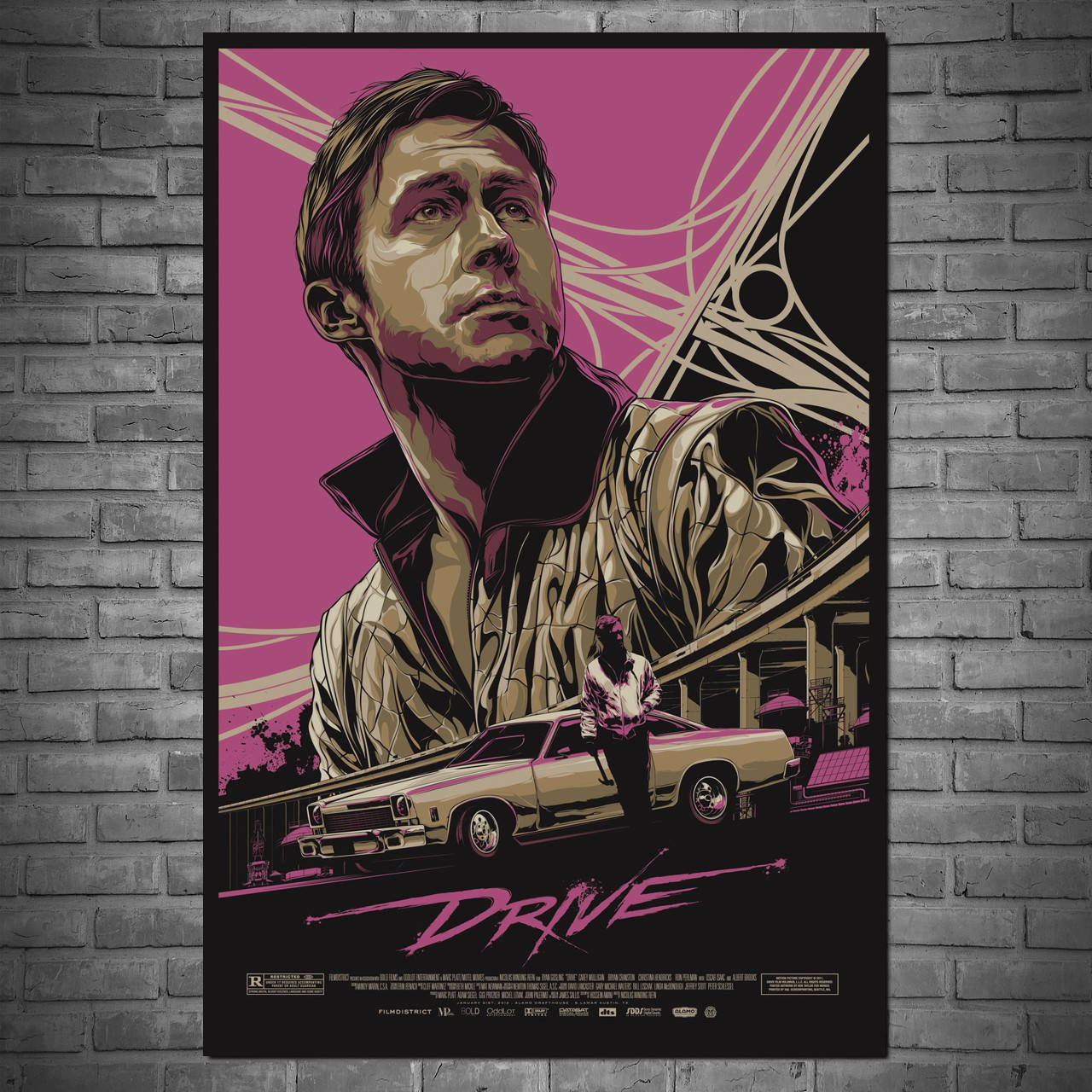 

Плакат "Драйв, Райан Гослинг, Drive (2011)" (артикул 2355) 42, Полуглянец, 28