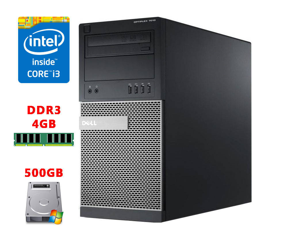 

Системный блок Dell Optiplex 7010 MT (Core I3-3220 / DDR3 4Gb / HDD 500Gb)