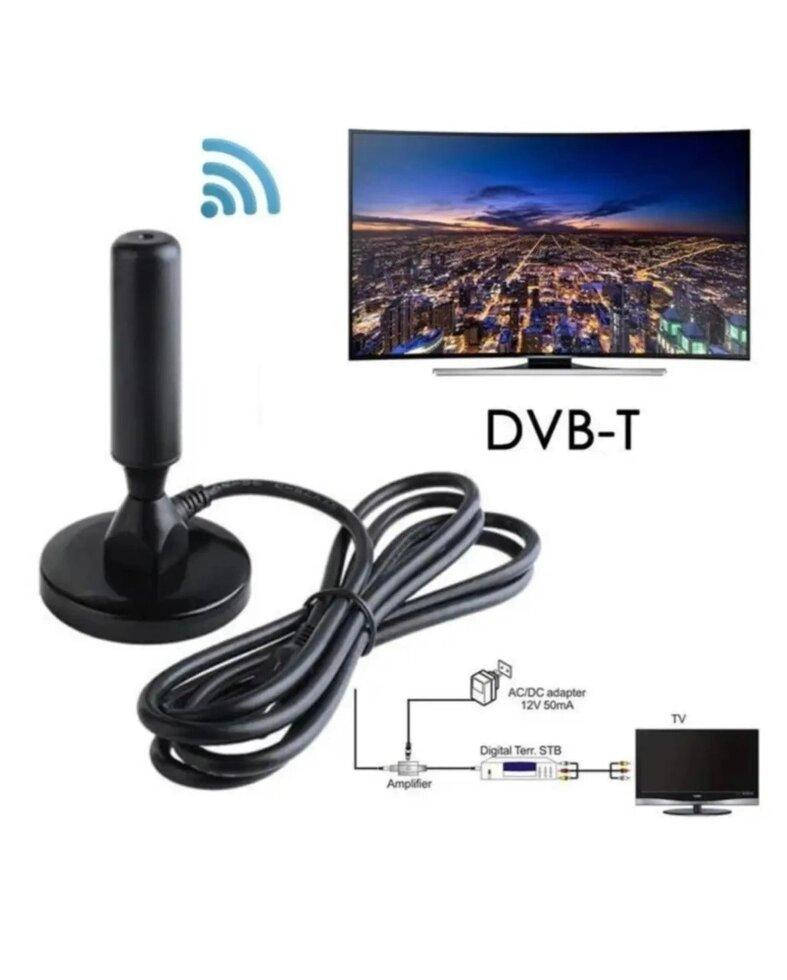 

Комнатная телевизионная антенна для телевизора TV T2 DAT-01
