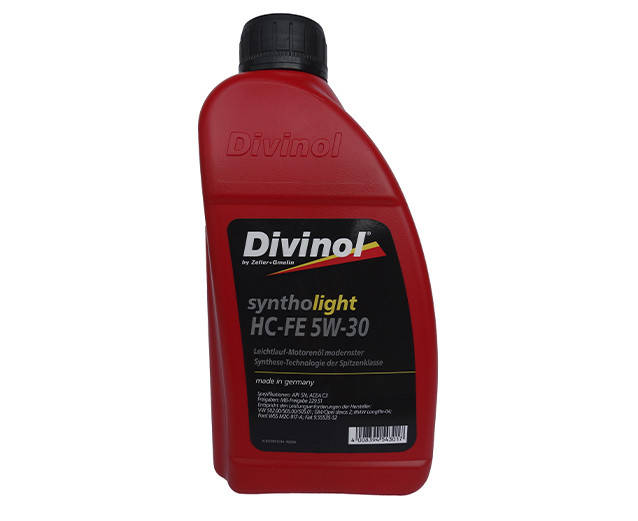 

Масло моторное синтетическое DIVINOL Syntholight HC-FE 5w30 1л 180517