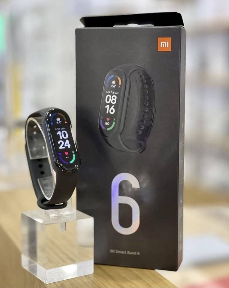 

Фитнес браслет Xiaomi Mi Band 6 Black Global Version