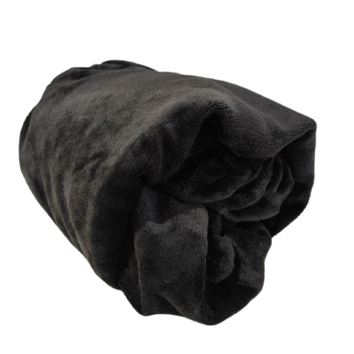 

Чехол махровый на кушетку(черный))