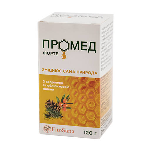 

Промед Форте - бальзам медовый, общеукрепляющий 120 г