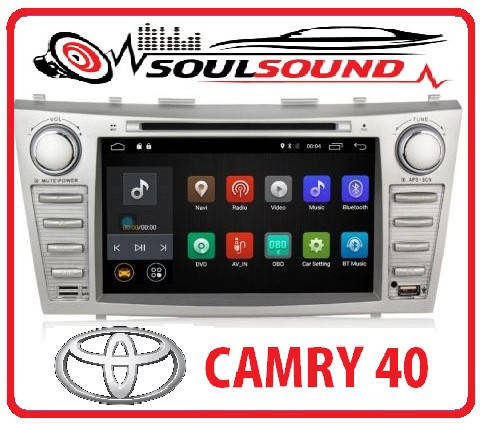 

Штатная магнитола TOYOTA Camry 40 DVD GPS навигация тойота