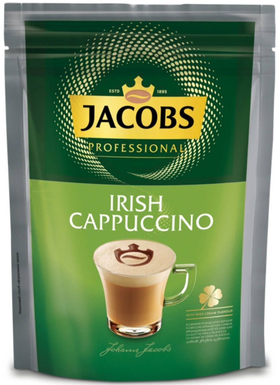 

ХИТ! Кофейный микс Jacobs Irish Cappuccino (Якобз Айриш Капучино) 1кг, оригинал