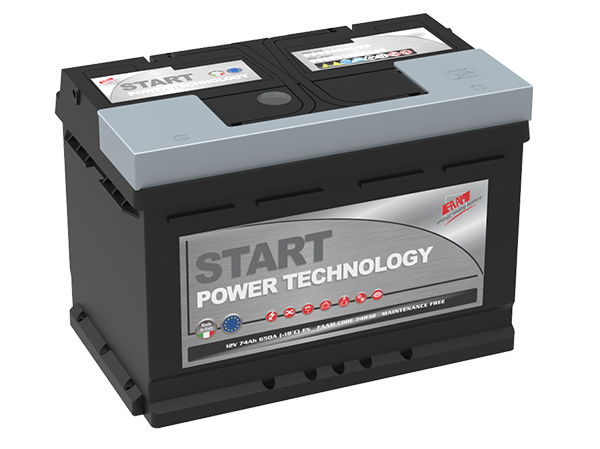 

Стартерный аккумулятор FAAM серии Top Power Start 6СТ-100 R+