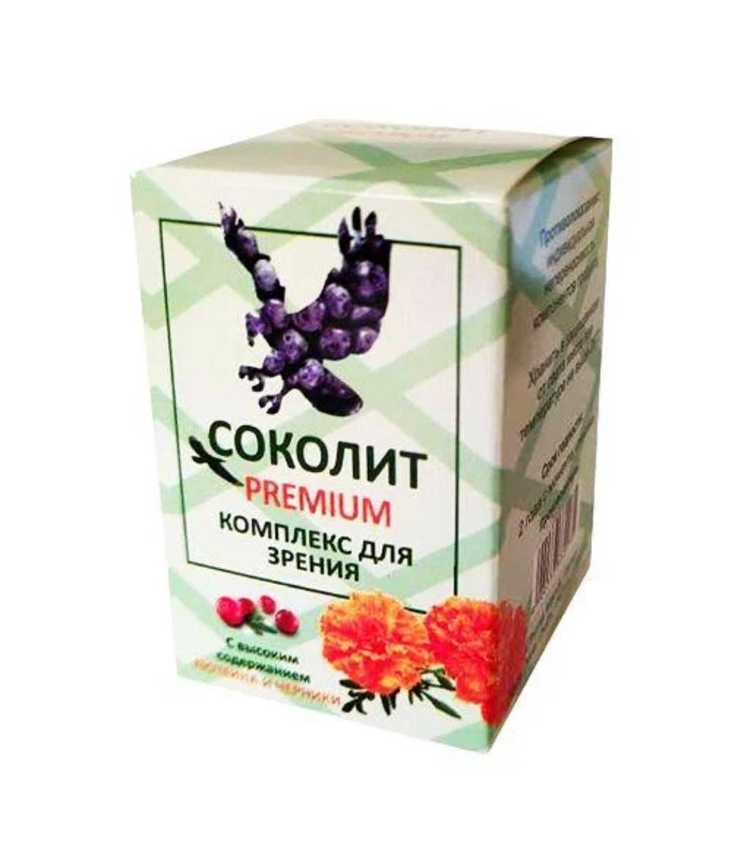 

Соколит PREMIUM - Комплекс для зрения Премиум