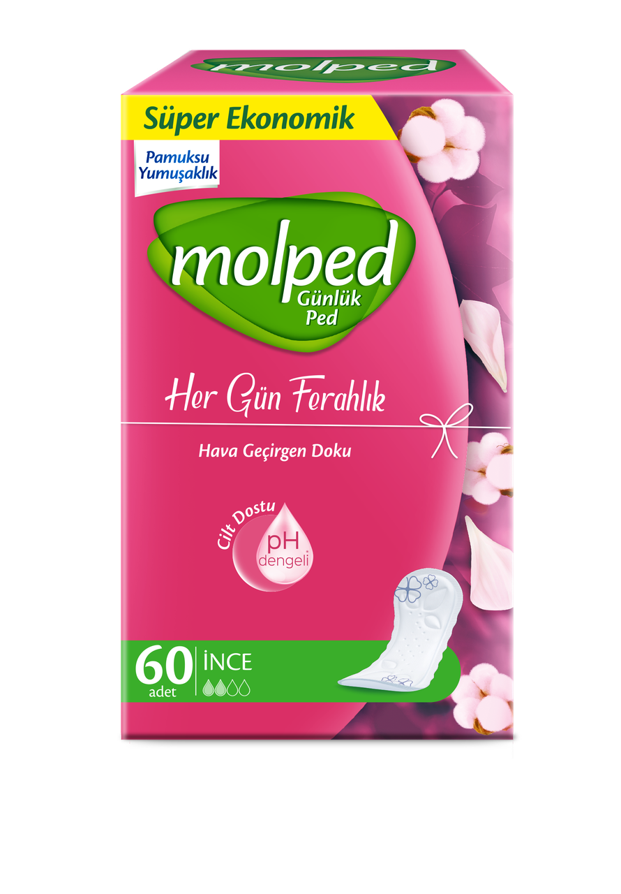 

Ежедневные прокладки Molped EveryDay Freshness 60 шт