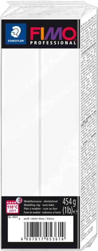 

Пластика Fimo Professional 454г белая (4007817053614), Белый