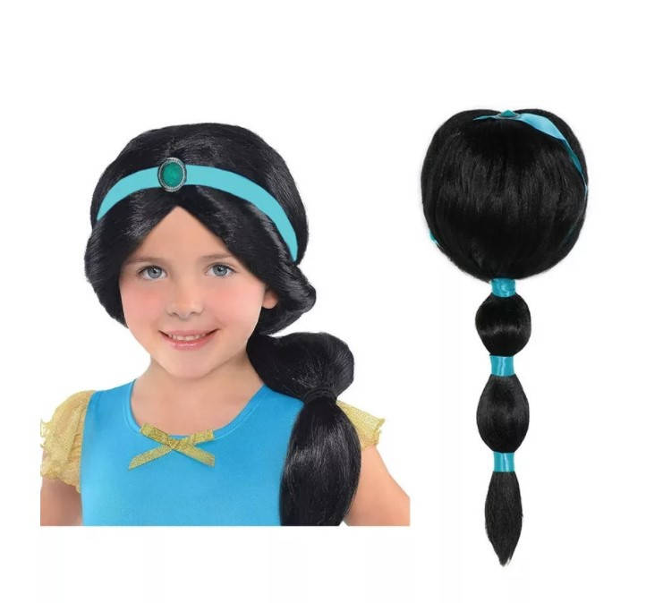 

Детский карнавальный парик восточной красавицы принцессы Жасмин