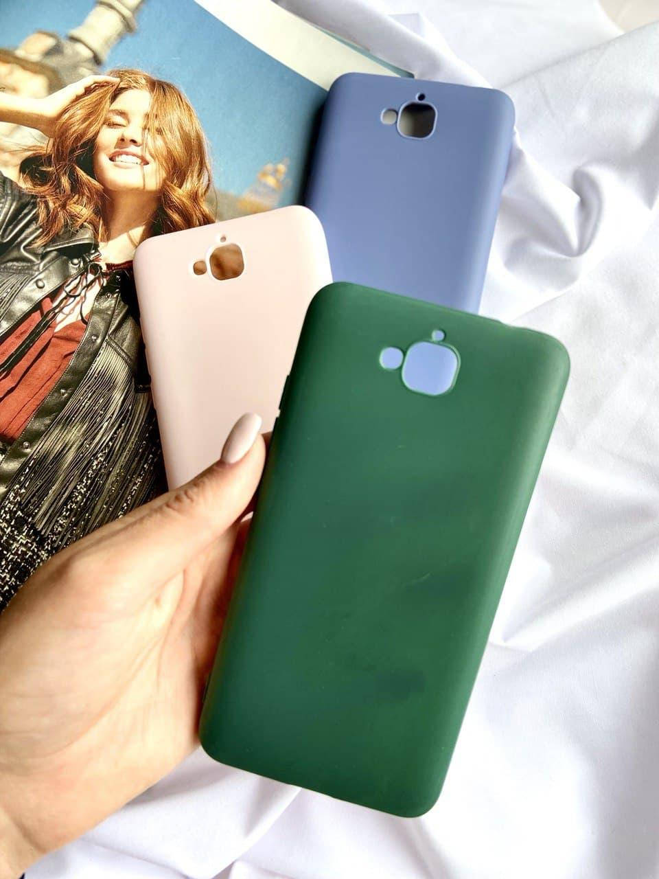

Силиконовый чехол для Huawei Y6 Pro (TIT-U02), Черный