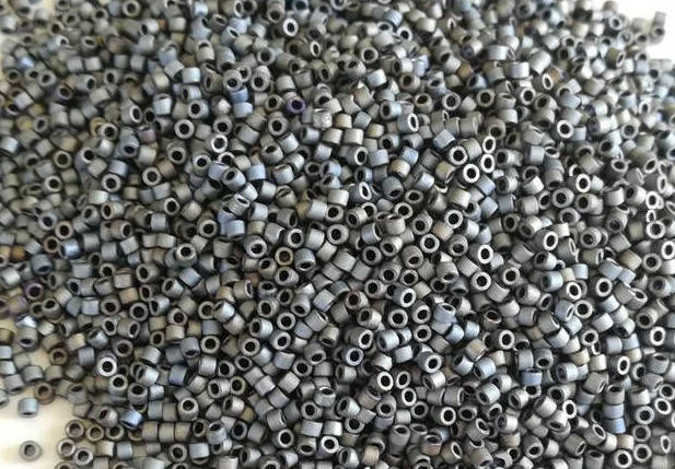 

Японський бісер Miyuki Delica 11/0 DB0307 Metallic Silver Grey Matted