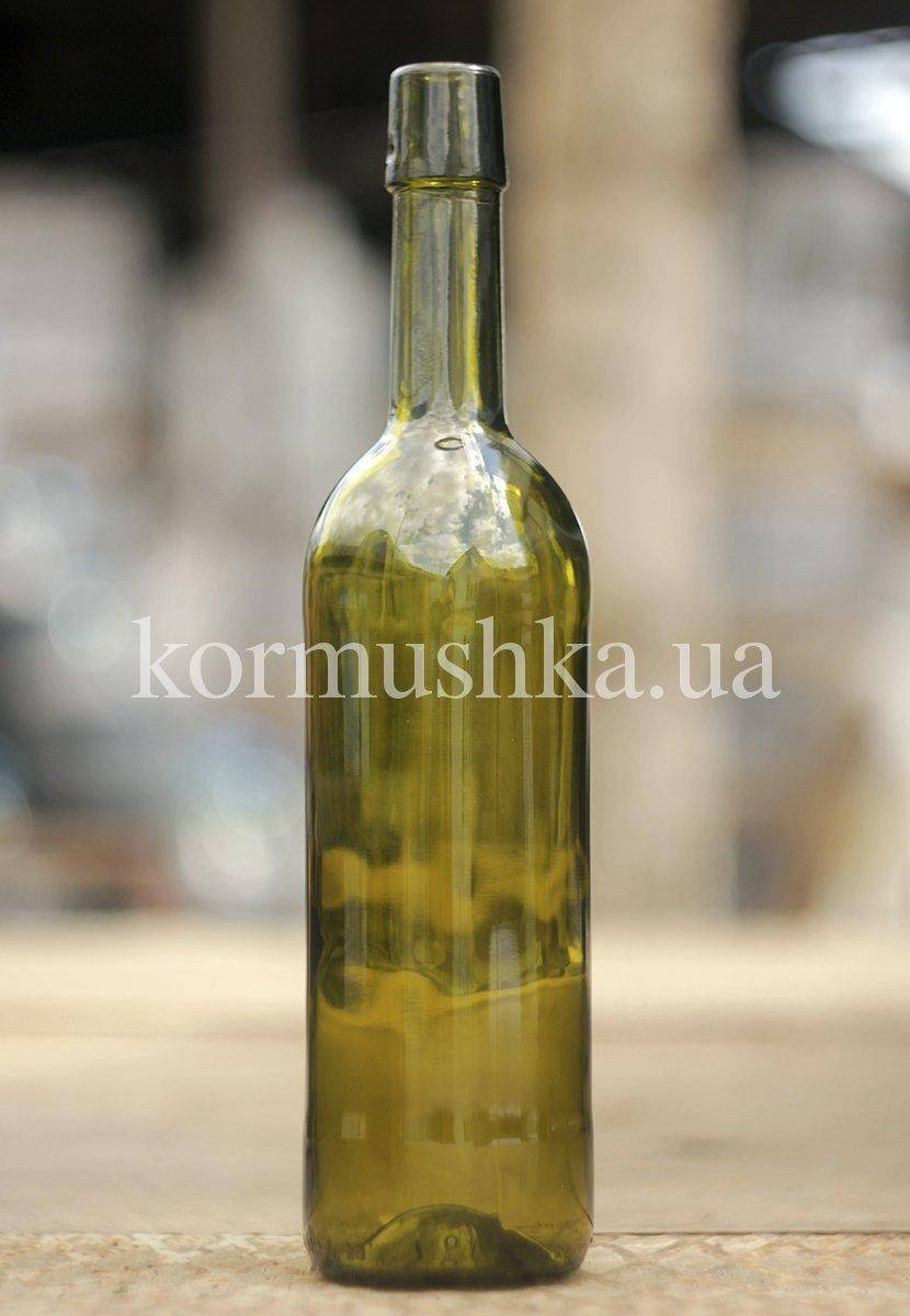 

Винная бутылка 0,75 л (зеленое стекло) под бугельную пробку