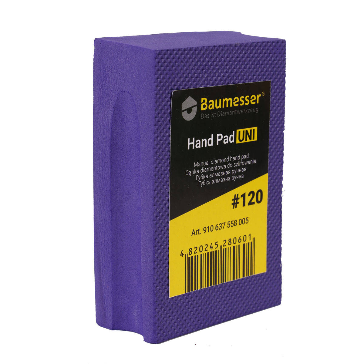 

Алмазная губка Baumesser Hand Pad Uni #120