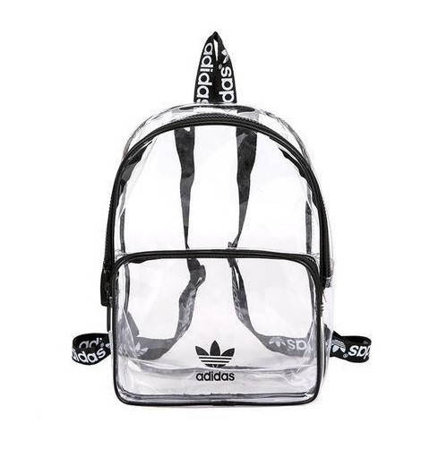 

Женский прозрачный рюкзак ADIDAS черный
