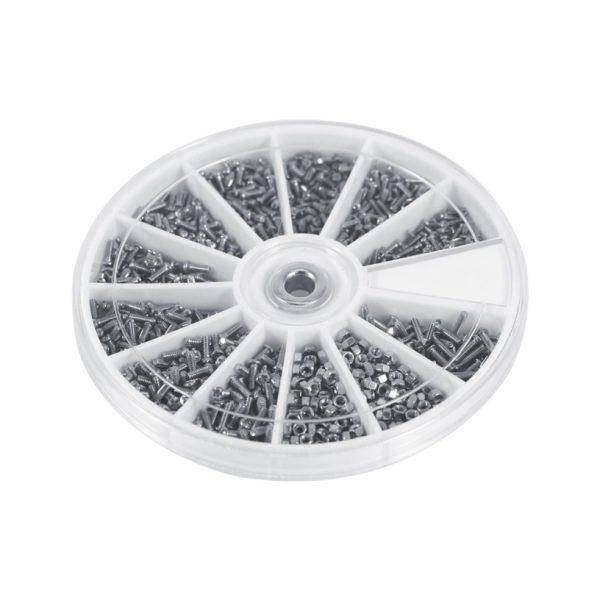 

Набор винтов и гаек 10 в 1 для ремонта очков 600 шт