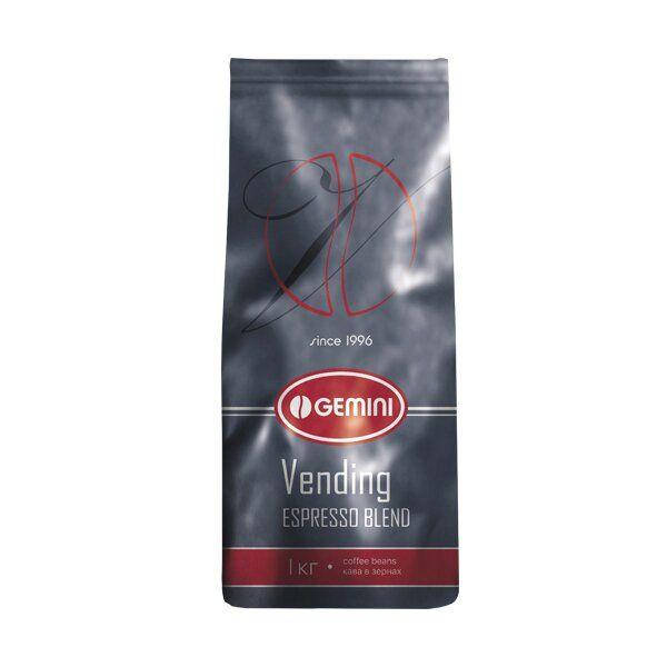 

Кофе в зернах GEMINI Espresso Vending 1 кг для кофемашин крепкий Украина Джемини