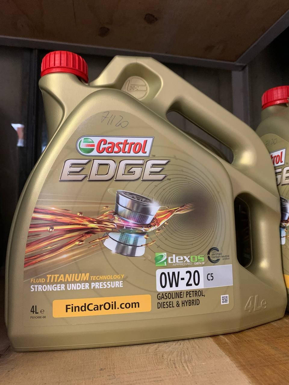

Моторное масло Castrol Edge 0w20 4л