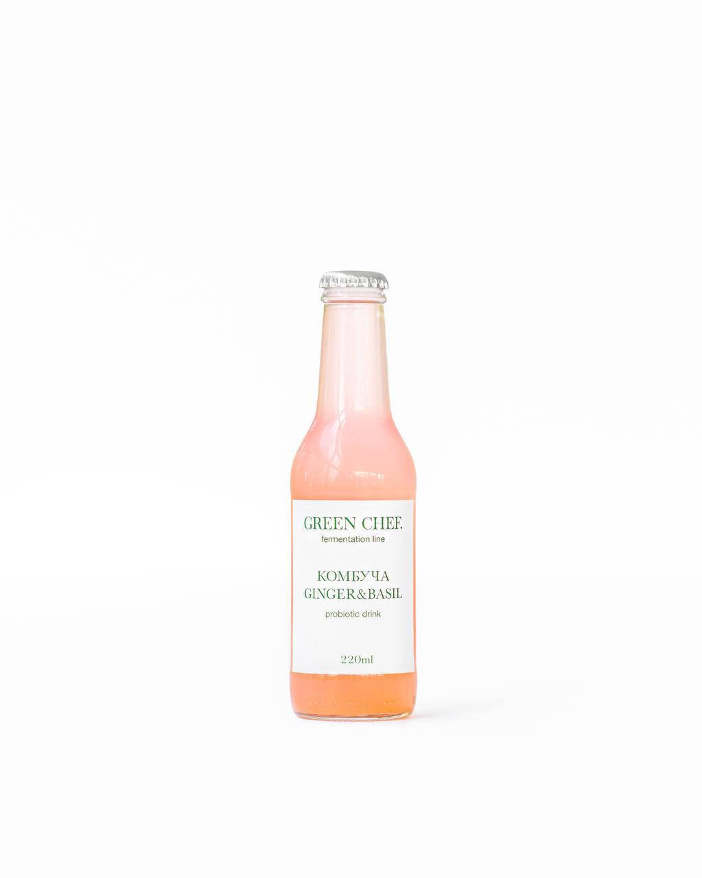 

Комбуча ginger&basil