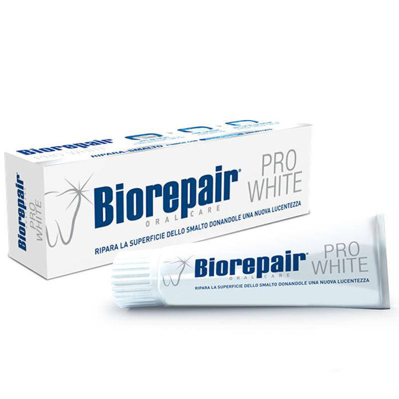 

Зубна паста Biorepair 75мл Відбілююча Pro White Італія