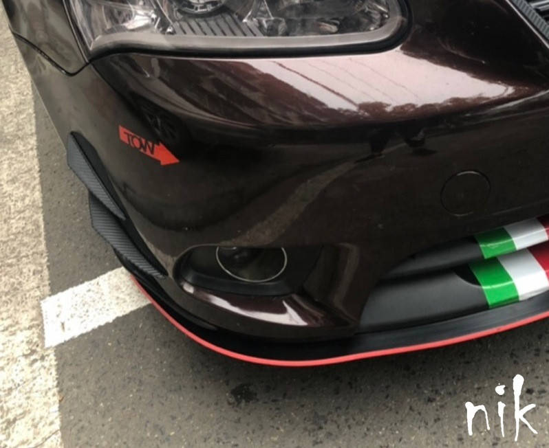 

Тюненговые аксесуары на корпус авто плавники 13*4,5см 4шт, Черный