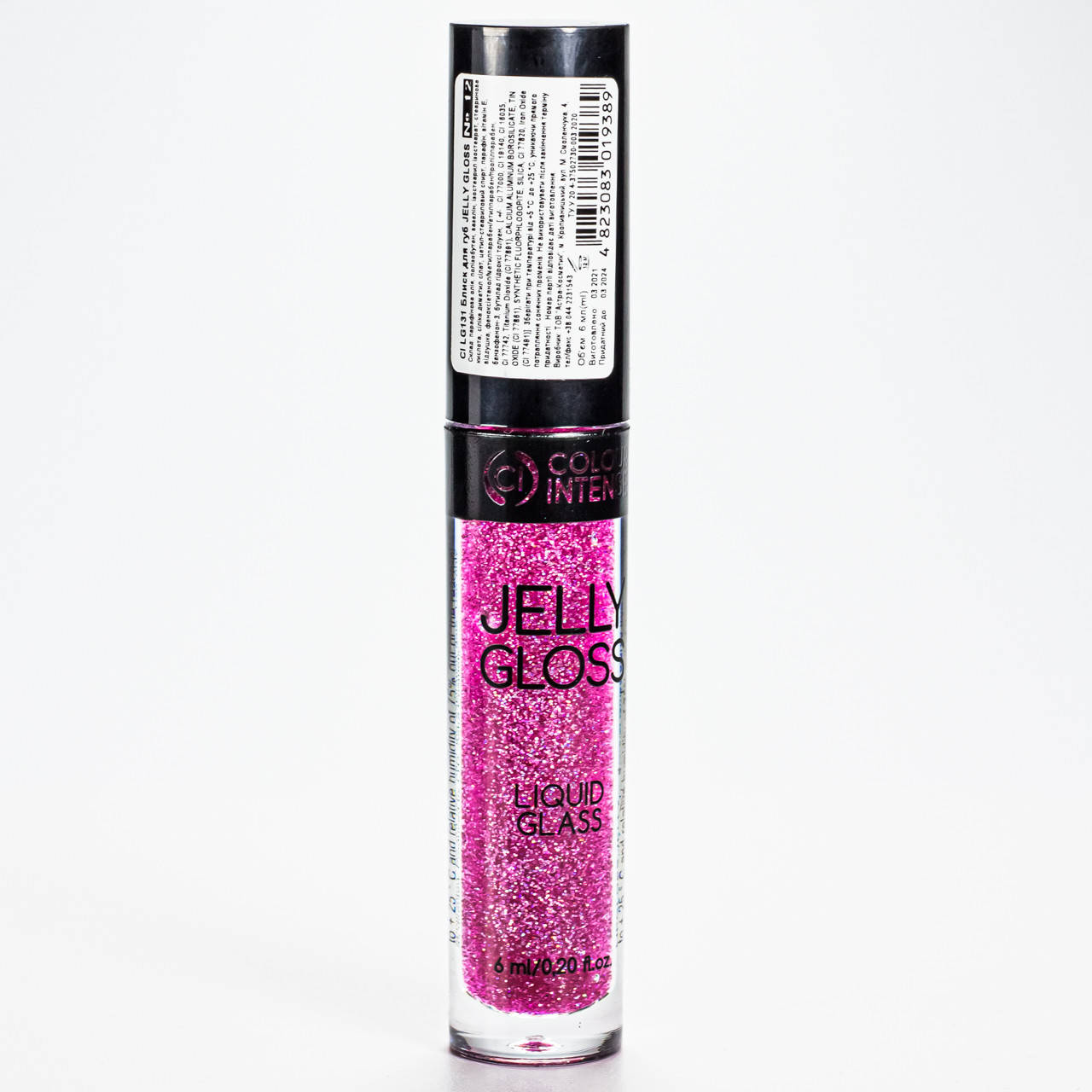 

Блеск для губ с шиммером Colour Intense Jelly Gloss LG-131 № 012 Розово-сиреневый
