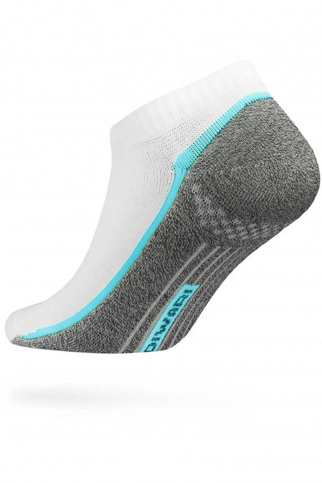 

Носки мужские Diwari Active (044) ультракороткие, 27 (42-43), белый-джинс