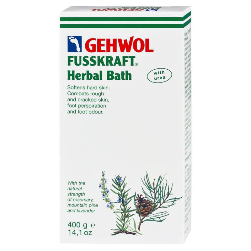 

Травяная ванна Gehwol Fusskraft Krauterbad 400 г