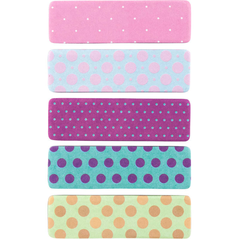 

Закладки бумажные Axent Dots 2490-01-A, 5х12х50 мм, 100 штук, ассорти