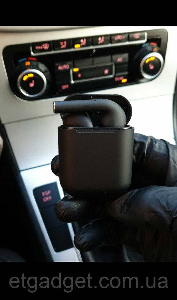 

Блютуз навушники inpods 12 чорние i12 black безпроводние, Черный