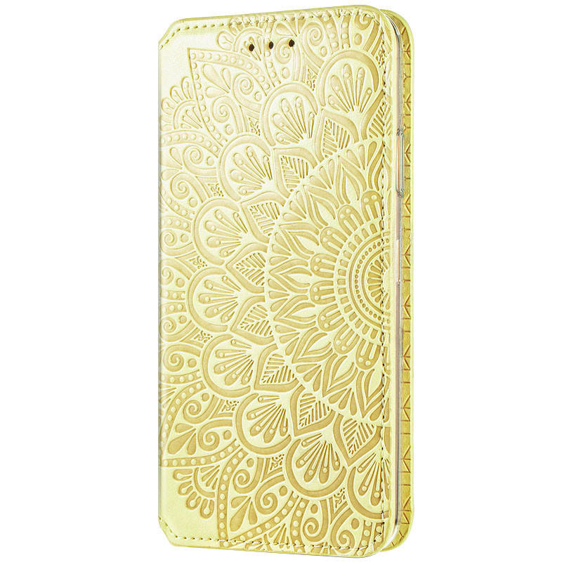 

Кожаный Чехол книжка для Huawei P Smart (2021) / Y7a (Желтый)