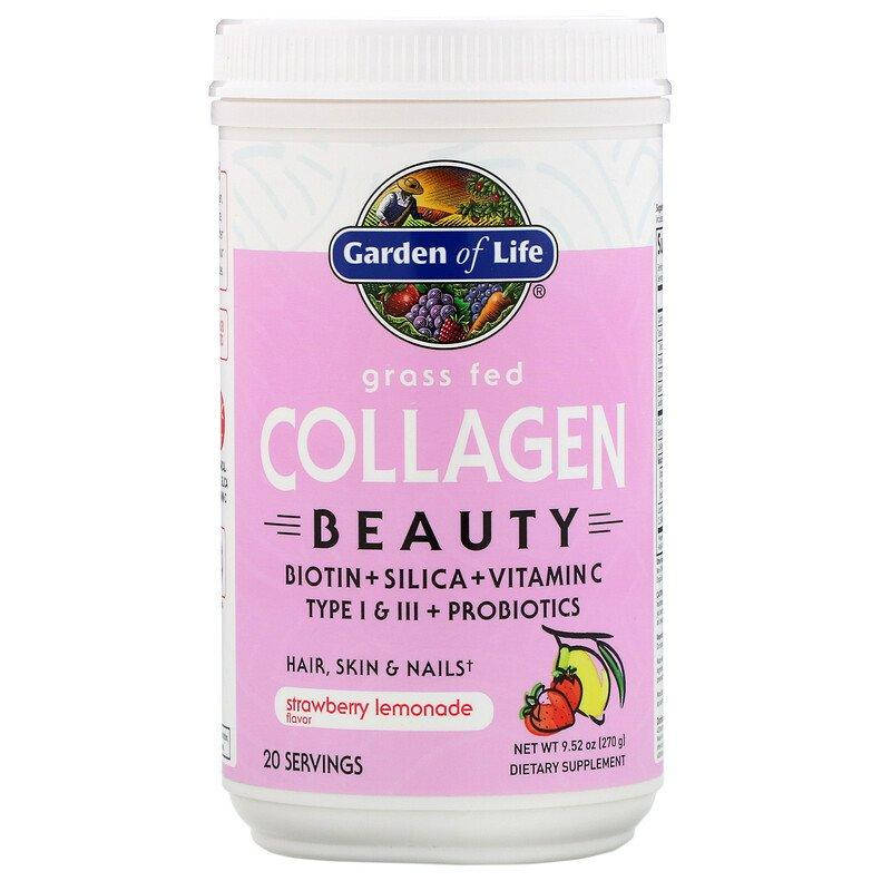 

Garden of Life Grass Fed Collagen Beauty Strawberry Lemonade 20 порций