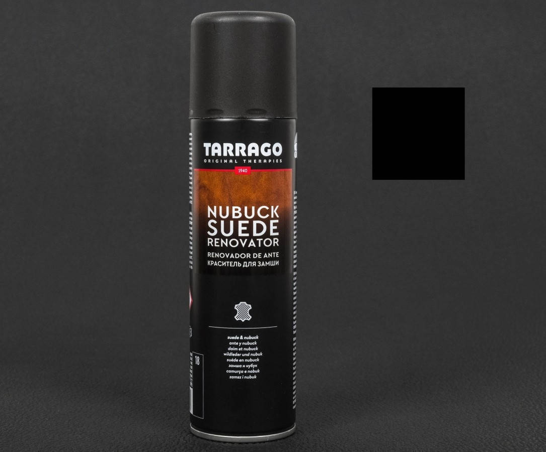 

Спрей-краска для замши и нубука Tarrago Nubuck Suede Renovator Черный