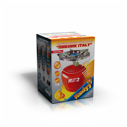 

Газовый комплект Ruddy "Пикник ITALY" RK-1 5 литров