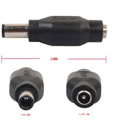 

Переходник разъем для ноутбука HP 7.4x5.0 на 5.5x2.1