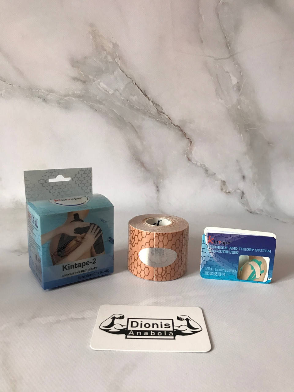 

Кинезио тейп DL KinTape2 с индикатором натяжения ( 5 см х 5 м ) - телесный