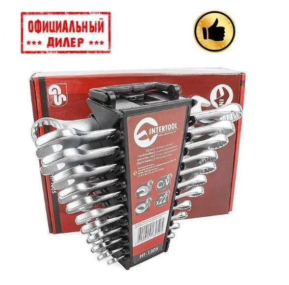 

Набор ключей комбинированных INTERTOOL HT-1305