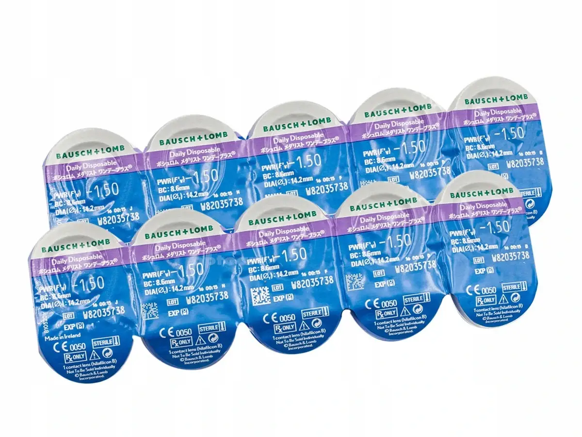

Soflens Daily Disposable Контактные линзы10 шт. Bausch