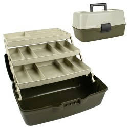 

Ящик рыболовный Aquatech 1703 3-х полочный (Непрозрачная крышка)