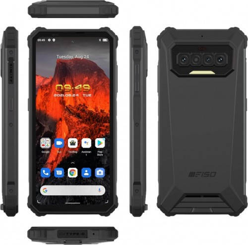 

Oukitel R2022 F150 8GB/128Gb, 8300mAh, противоударный телефон камера ночного видения, Черный