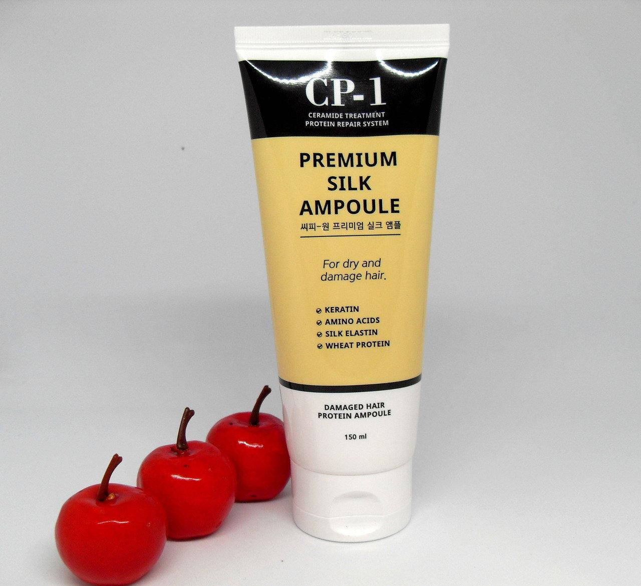

Сыворотка для волос с протеинами шелка Esthetic House CP-1 Premium Silk Ampoule 150ml