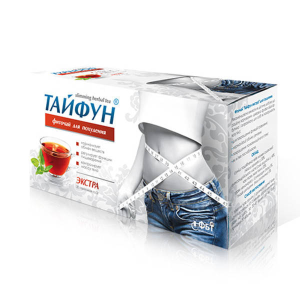 

Фіточай для схуднення Тайфун Экстра фільтр-пакети 2 г № 30