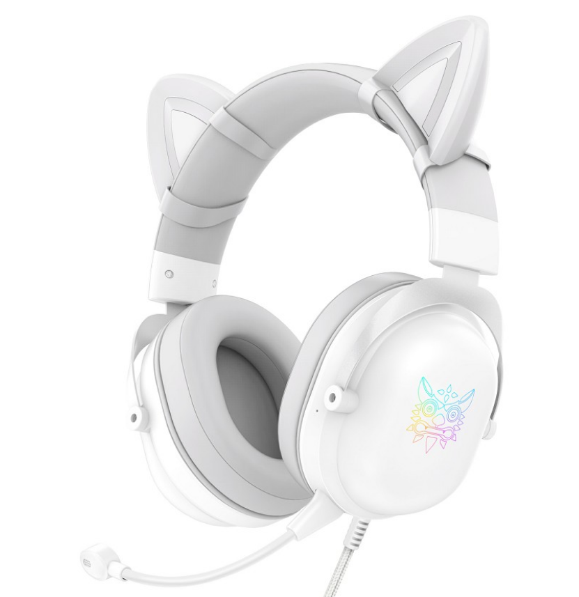 

Наушники проводные ONIKUMA X11 catear / white