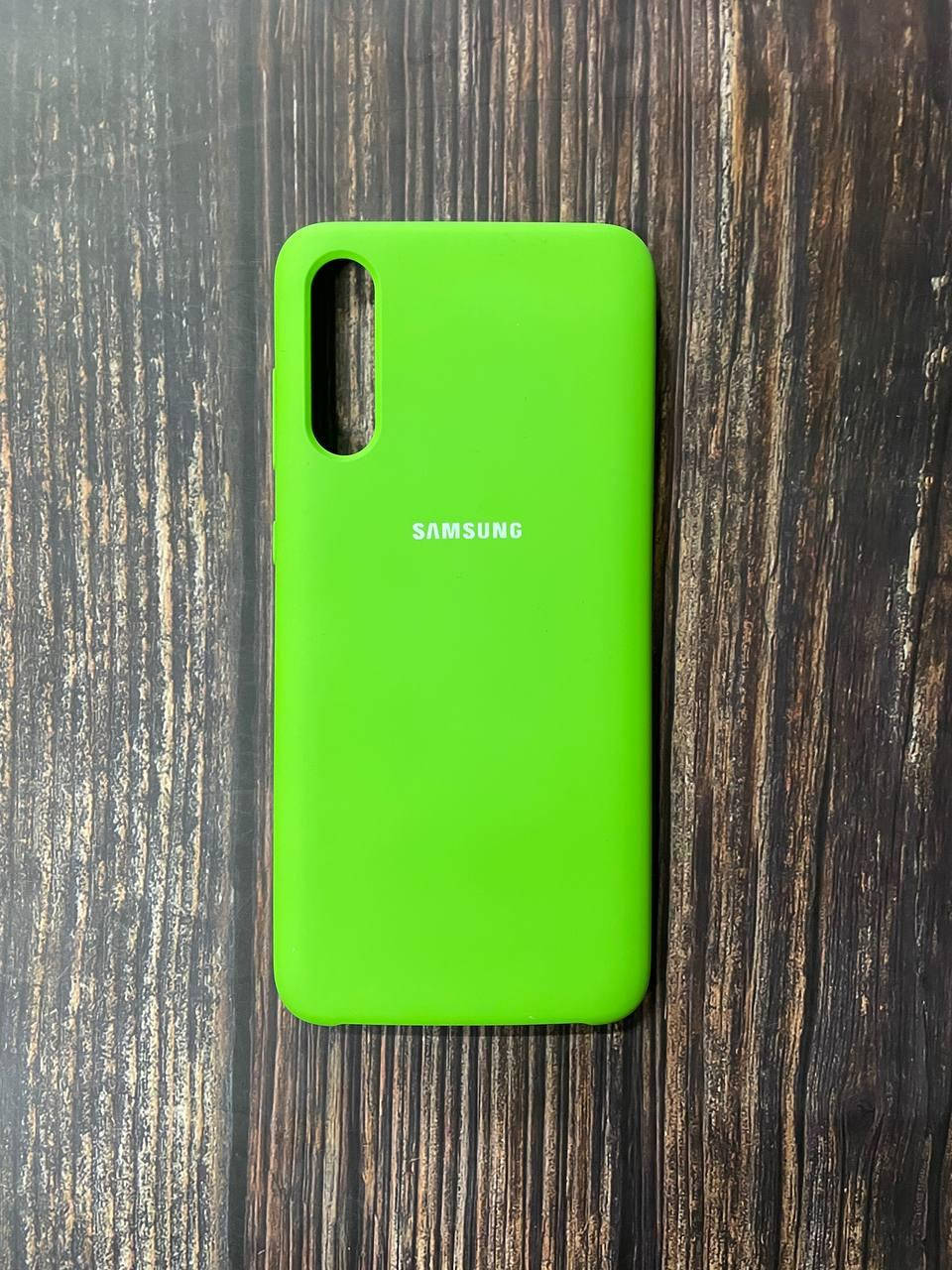 

Чехол Samsung A 70 №31 "Лайм" Silicon Case