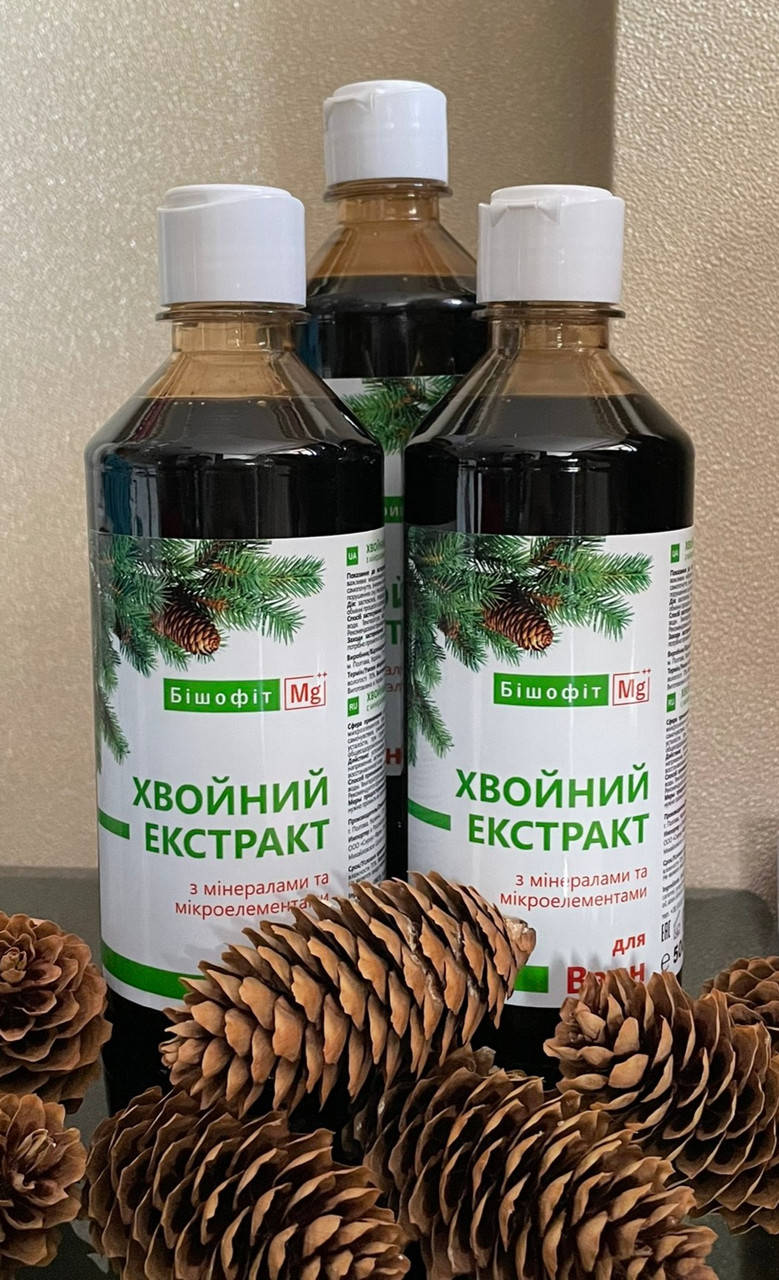 

Хвойный экстракт для ванн Бишофитт Mg ++ 500 мл
