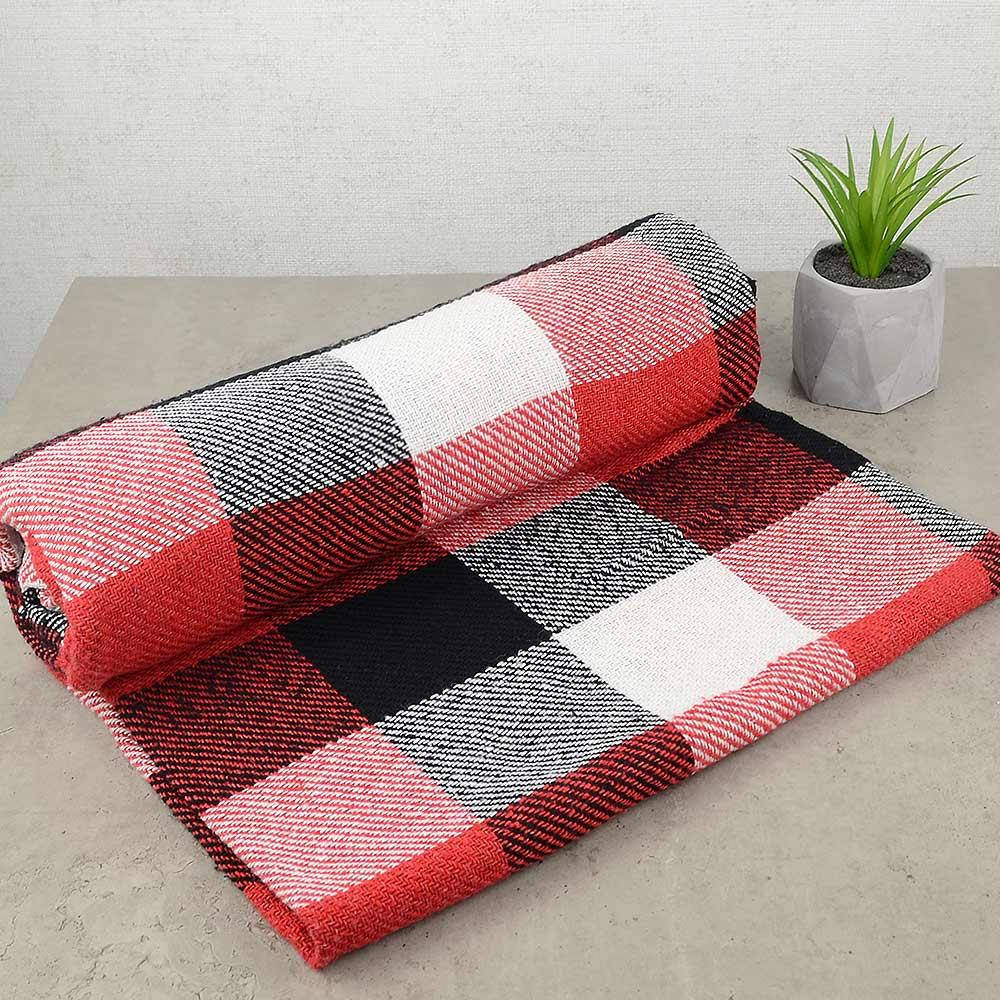 

Плед покрывало шерстяной 140х200см 250г/м2 19P-1-red (Красный)