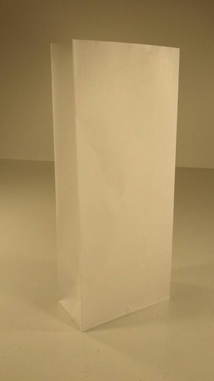 

Пакет с дном бумажный 26*11*6 белый №16 (25 шт)