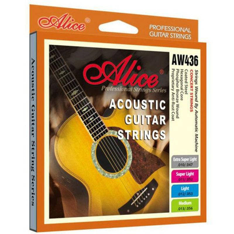 

Струны для акустической гитары Alice AW436SL 11-52